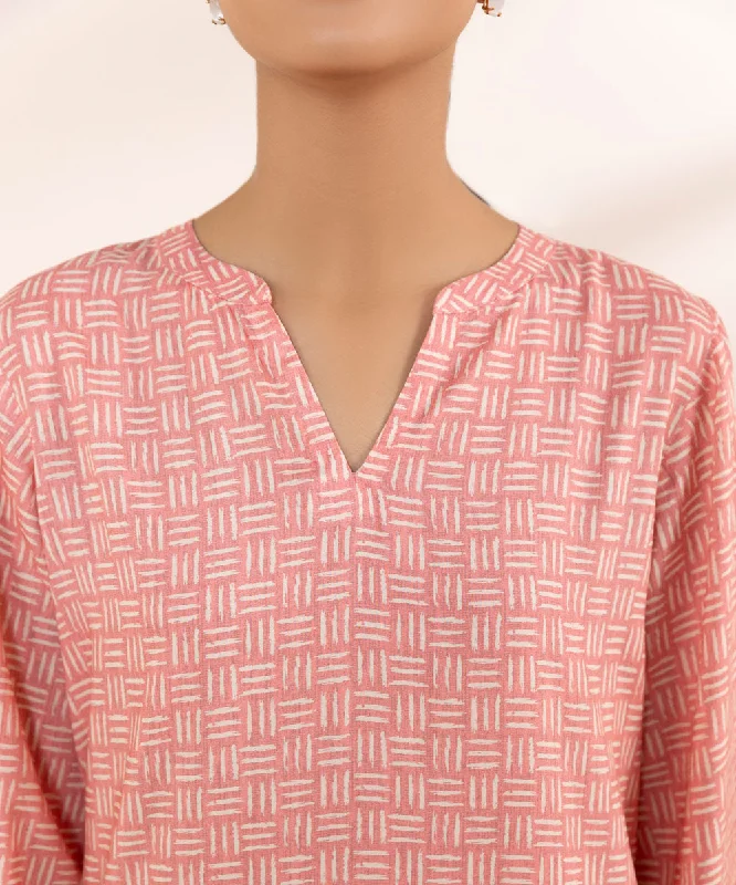 Printed Arabic Lawn Shirt