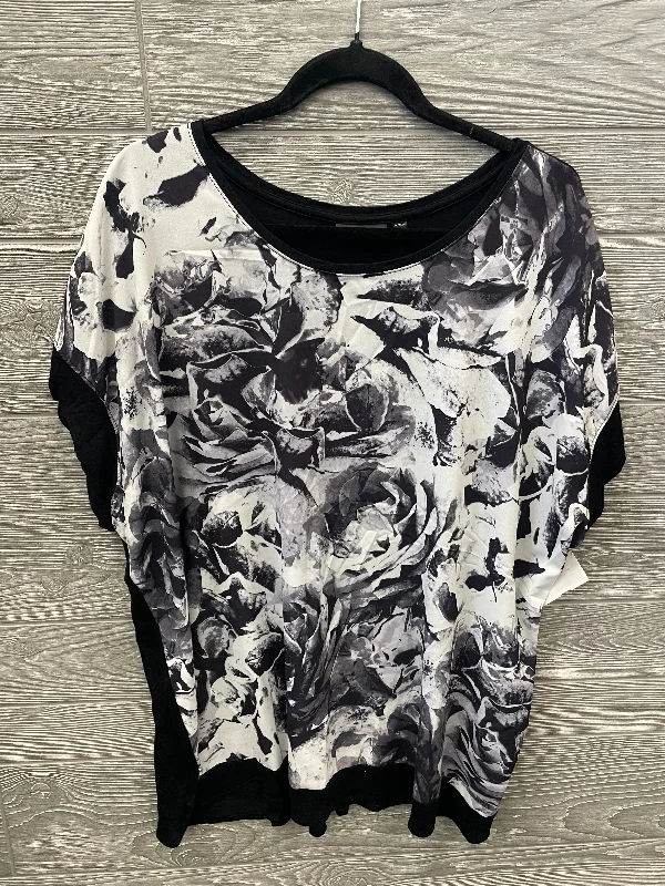 Black Top Short Sleeve Apt 9, Size 1x