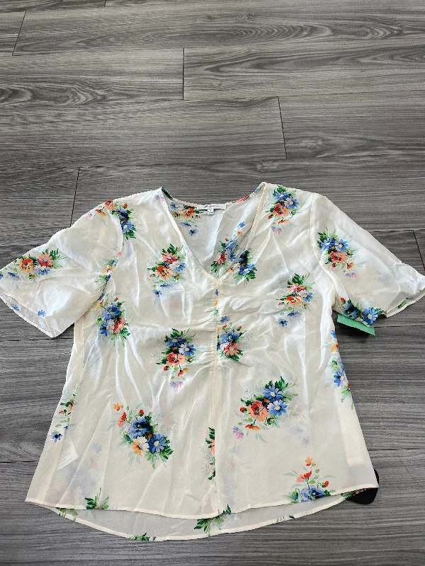 Blouse Short Sleeve By Madewell  Size: 4