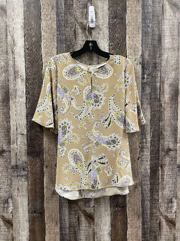 Blouse Short Sleeve By Susan Graver  Size: S