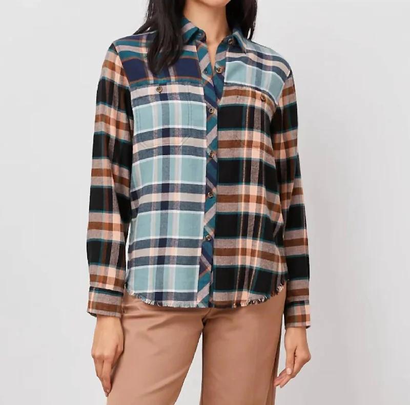 Small / heathrow mixed plaid