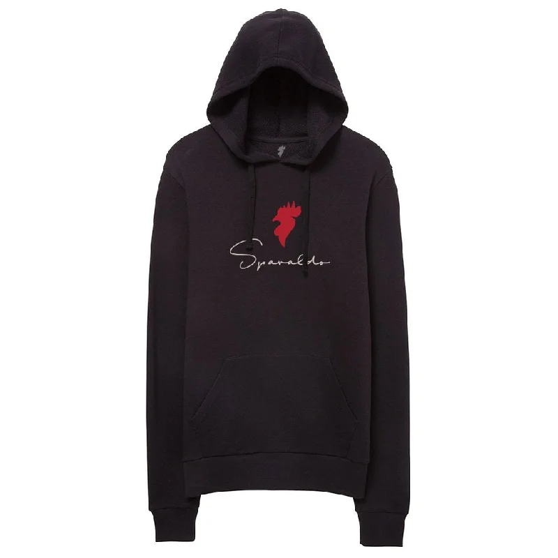 Weekender Hoodie Black/Red Logo