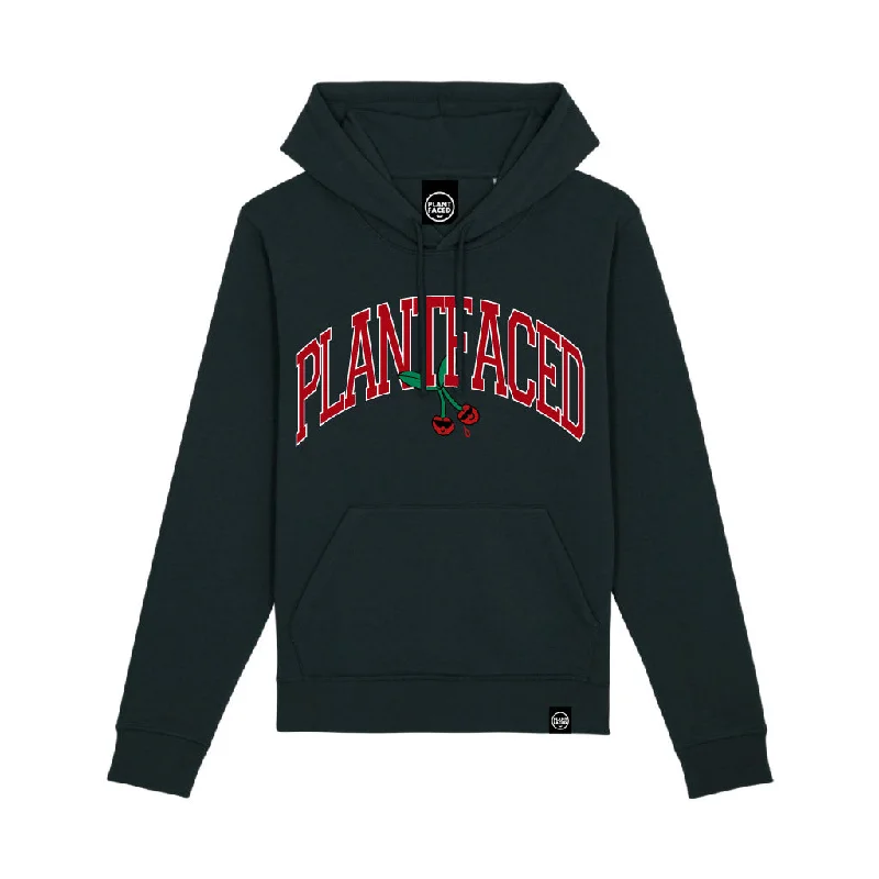 Cherry Hoodie - Black - ORGANIC X RECYCLED