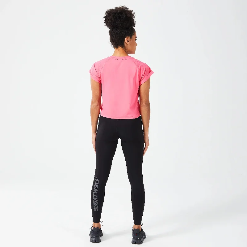 Code Boxy Tee - Hot Pink