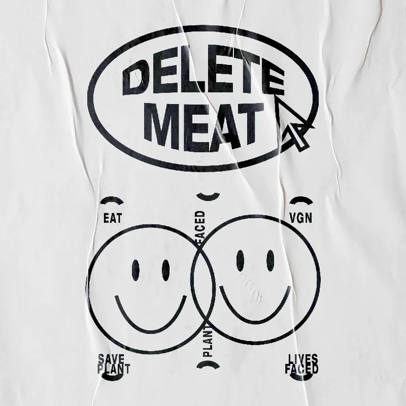 Delete Meat - Sage T-Shirt