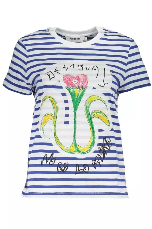 Desigual Chic  Contrasting Detail Women's Tee