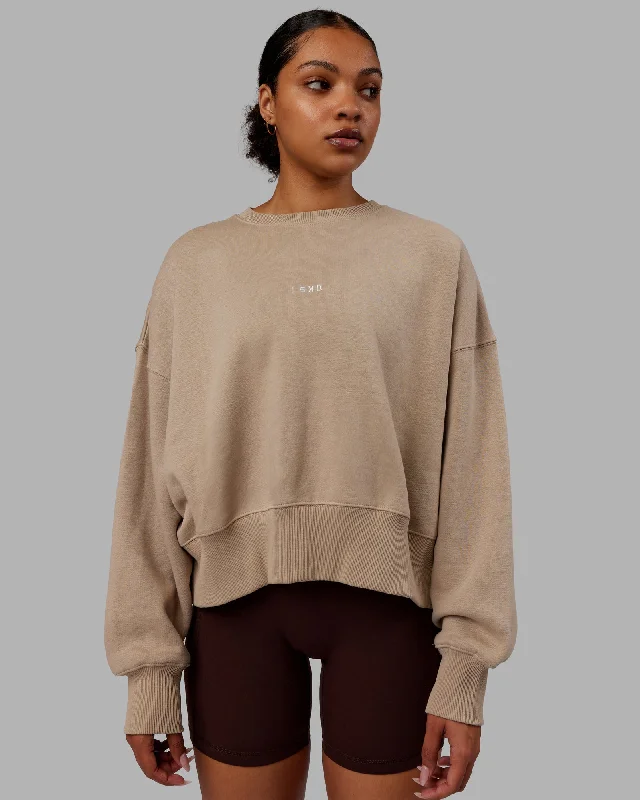 Everyday Slouch Sweater - Taupe