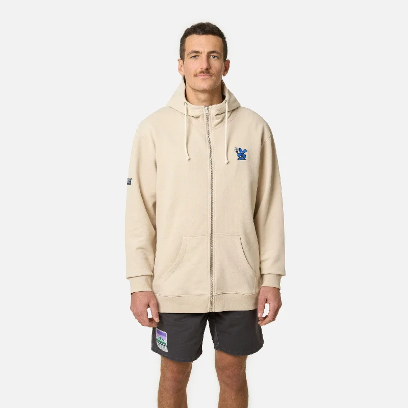 HOODIE FULL ZIP FOSSIL