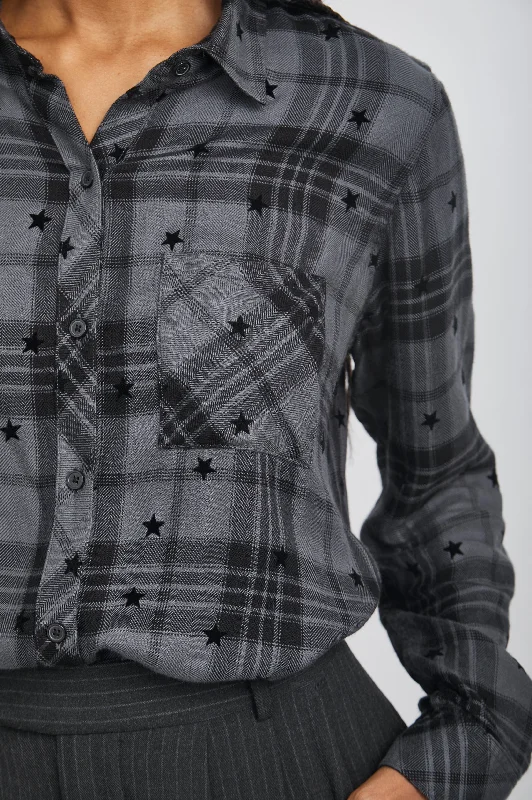 HUNTER SHIRT - IRON BLACK STARS