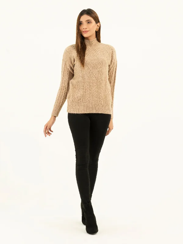 Classic High Neck Sweater