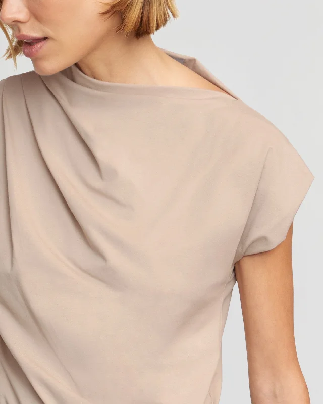 Kenny Asymmetric-Neck Tee