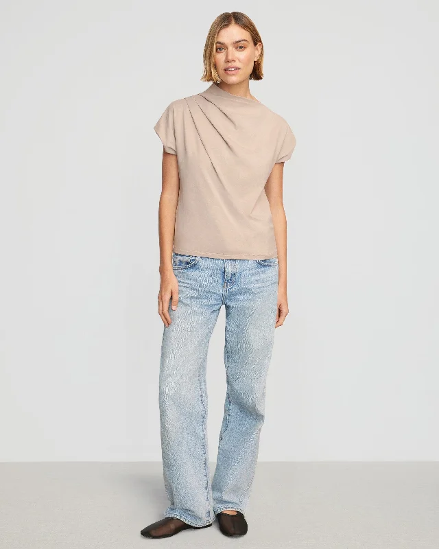 Kenny Asymmetric-Neck Tee