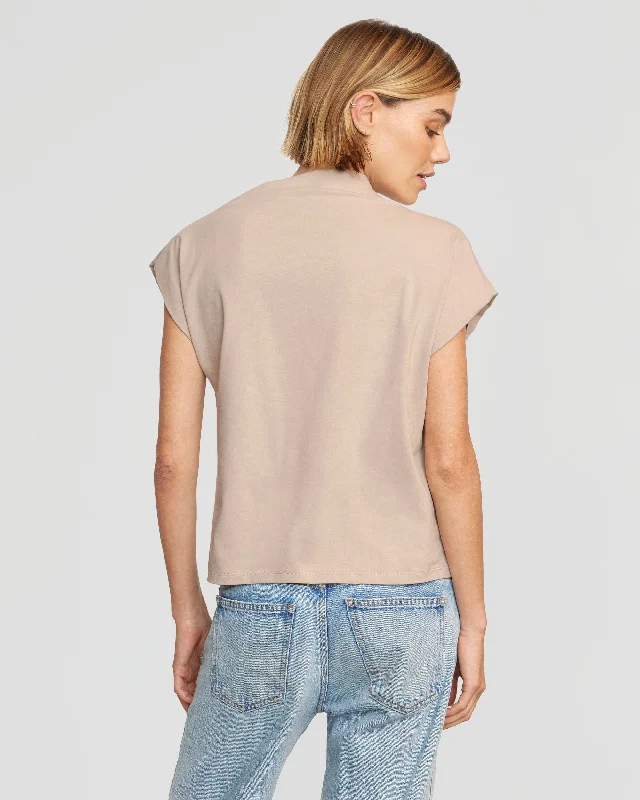 Kenny Asymmetric-Neck Tee