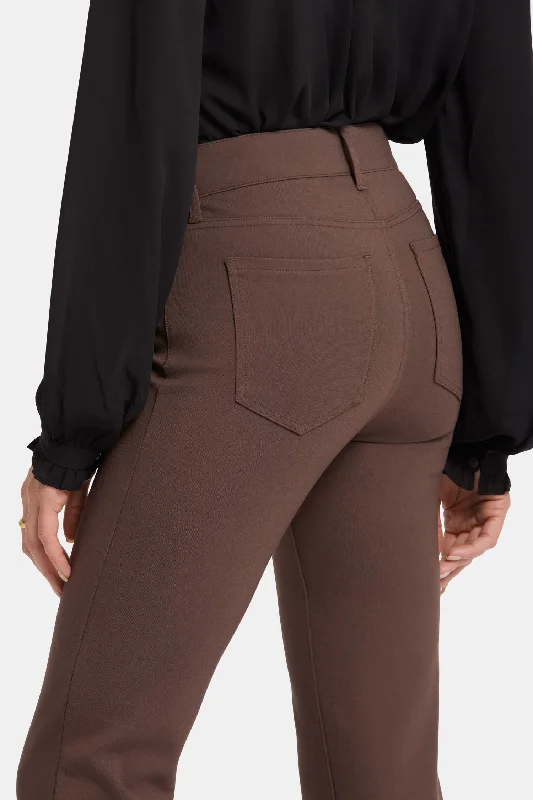 Marilyn Straight Pants - Coffee Bean