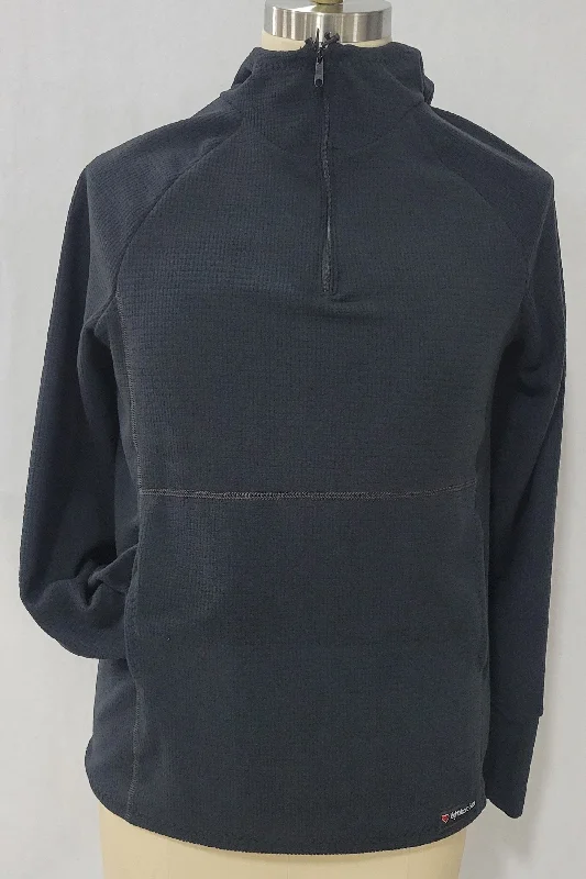 Quarter Zip / Black / X-Large