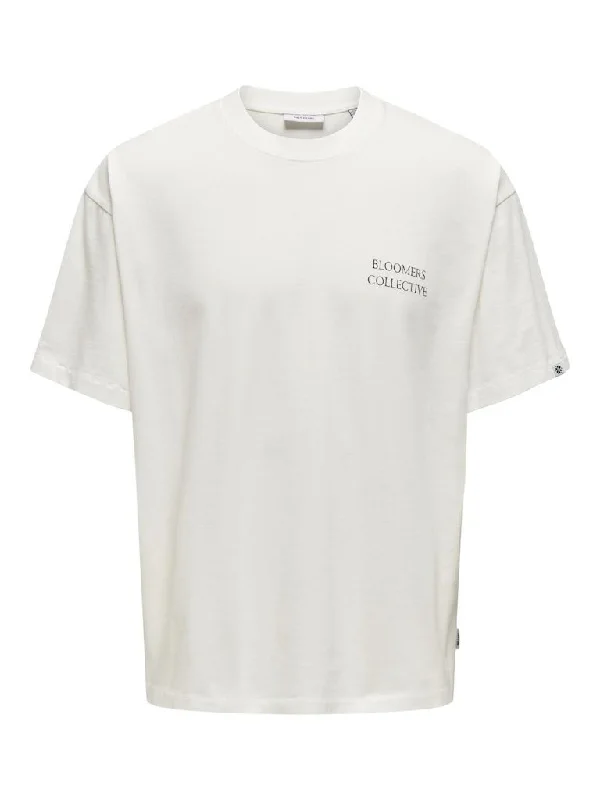 Only & Sons Aarav Life - Oversize t-shirt med backprint