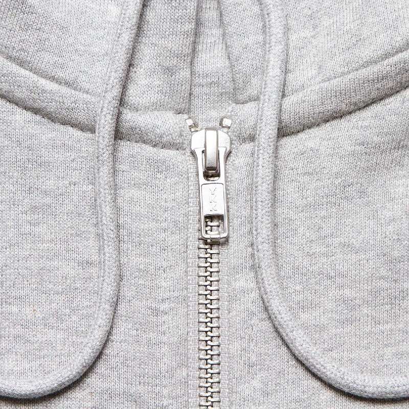 Peoples Techno Crest - Zipped Hood - Grey