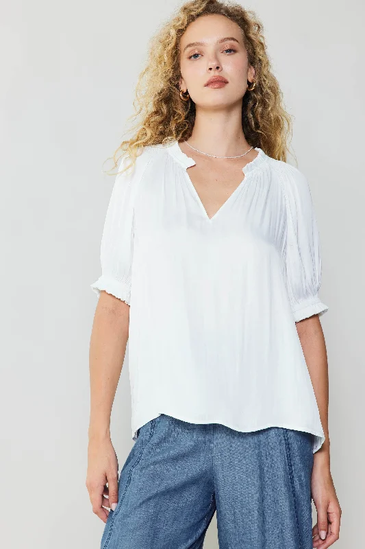 Ruffled Cuff Blouse