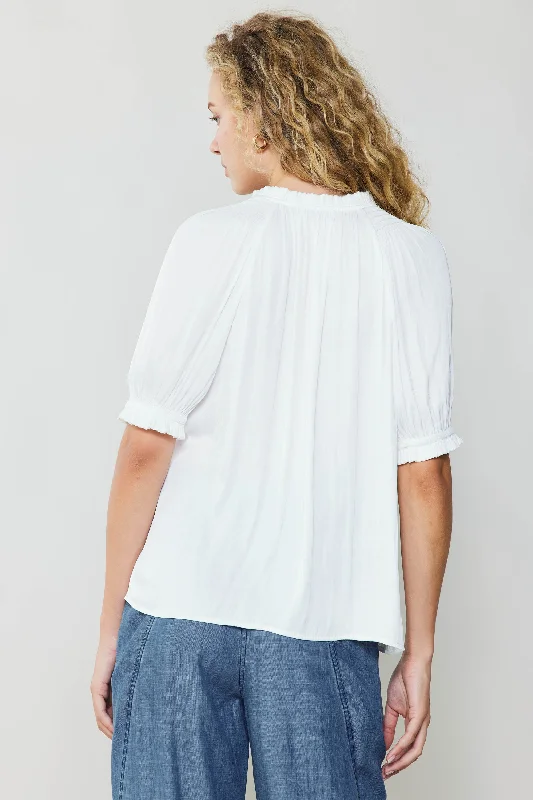 Ruffled Cuff Blouse