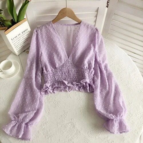 light purple / One Size