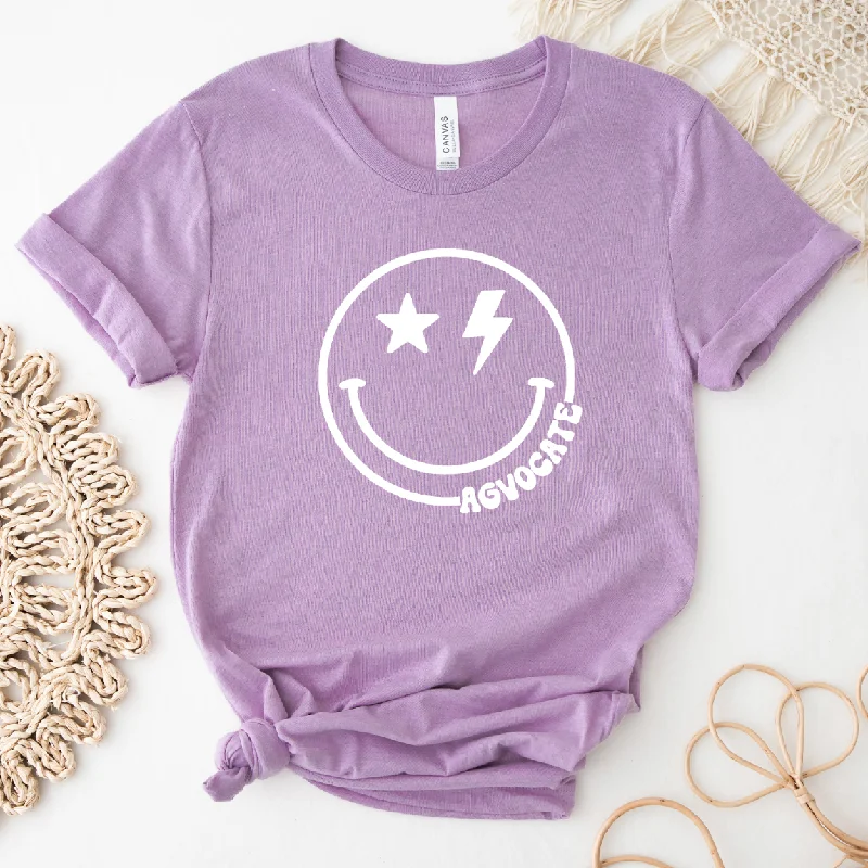 Smile Agvocate White Ink T-Shirt (XS-4XL) - Multiple Colors!