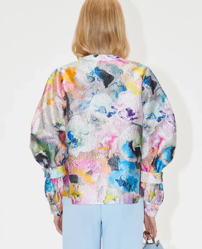 Stine Goya Nandya Liquified Orchid Blouse