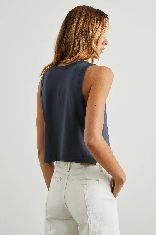 THE BOXY TANK - NAVY