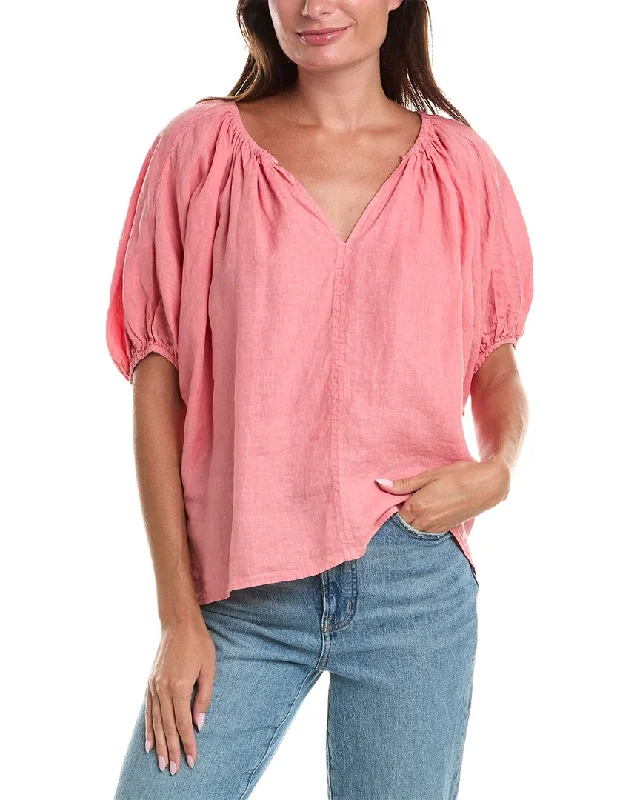 Velvet by Graham & Spencer Linen Top