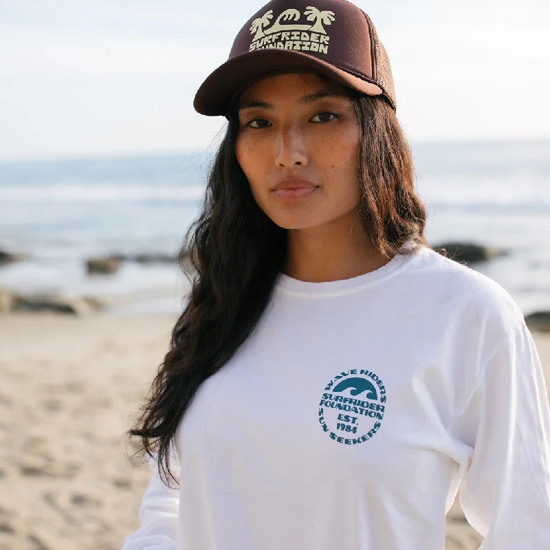 Wave Riders Long Sleeve Tee (white)