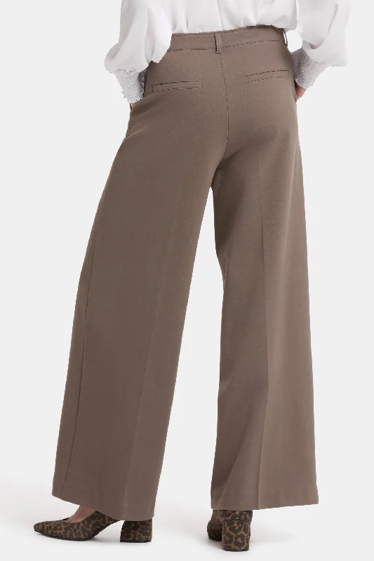 Whitney Trouser Pants - Dark Wood