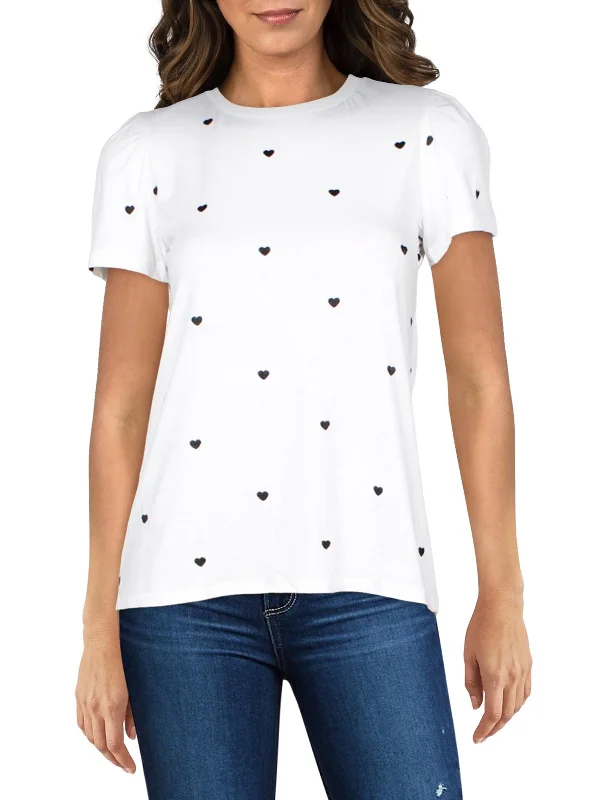 Womens Printed Short Sleeve Top